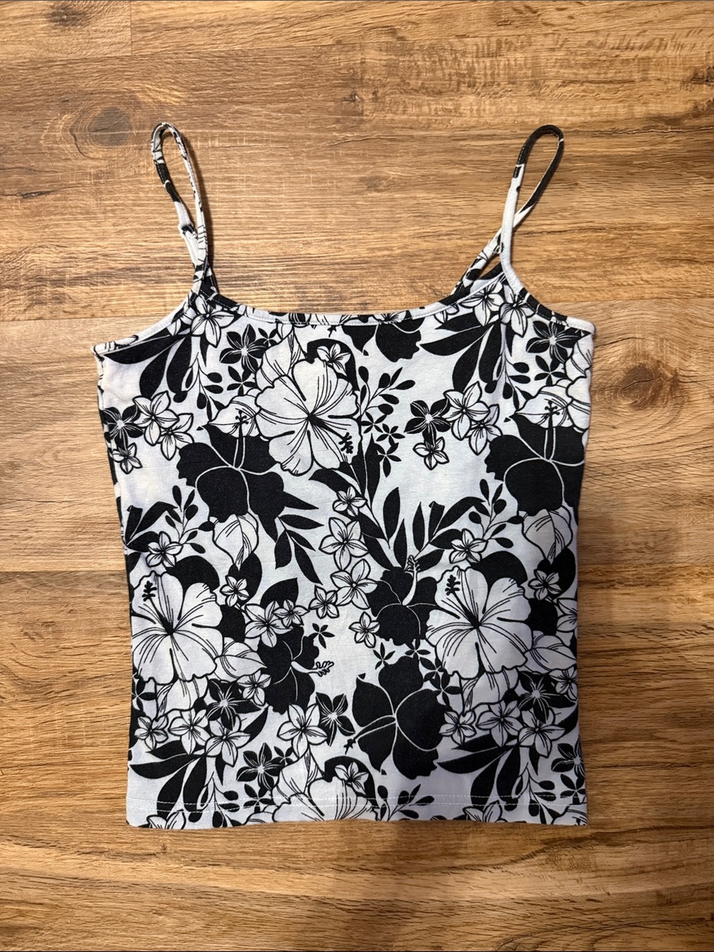 The Limited Vintage Tropical Floral Tank